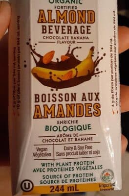 Boisson aux amandes