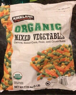 Organic Mixed Vegetables
