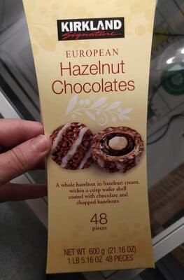 European Hazelnut Chocolates