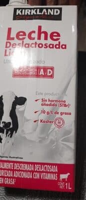 Leche deslactosada light ultrapasteurizada