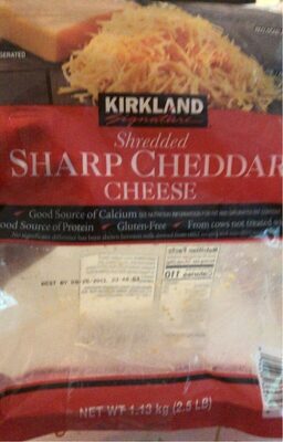 Shredded Sharp Cheddar Cheese
