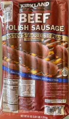 Beef Polish Sausage