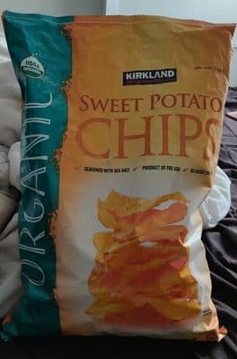 Sweet potato chips