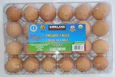 Organic Eggs - Grade AA