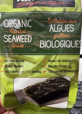 Organic Roasted Seaweed Snack