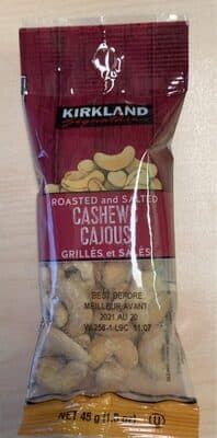 Roasted and Salted Cashews