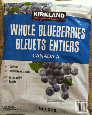 Frozen Whole Blueberries