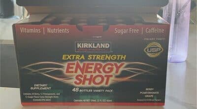 Extra strength energy shot