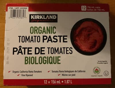 Organic Tomato Paste