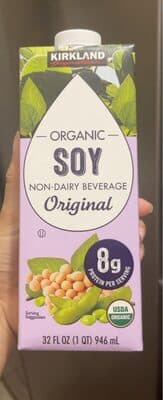 Organic Soymilk, Plain