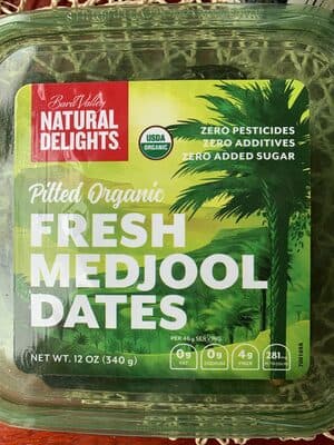 Organic Pitted Medjool Dates