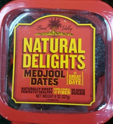 BARD VALLEY NATURAL DELIGHTS, MEDJOOL DATES