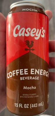 Casey’s Coffee Energy Beverage Mocha