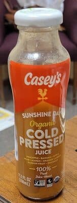 Sunshine Day Organic Cold Pressed Juice