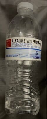 Alkaline water