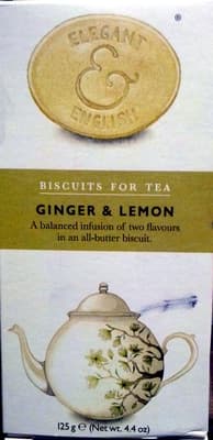 Biscuits for Tea - Ginger & Lemon