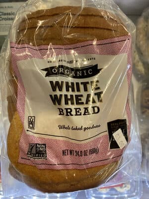 Organic White Wheat Bread