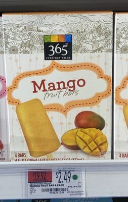 Mango Fruit Bars