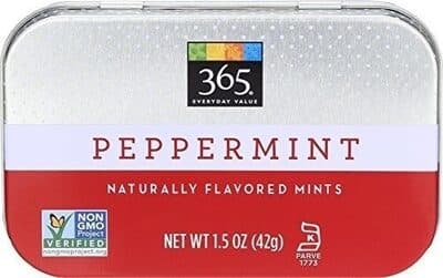 Peppermint Naturally Flavored Mints