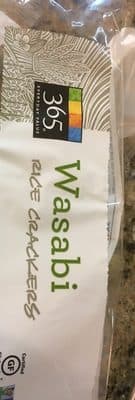Wasabi Rice Crackers