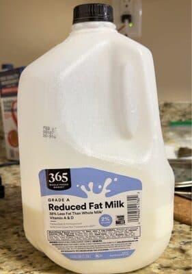 Reduced Fat Milk