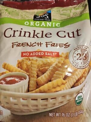 No Salt Added Crinkle Cut Fries