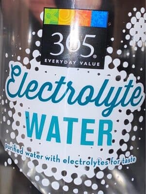 Electrolyte Water