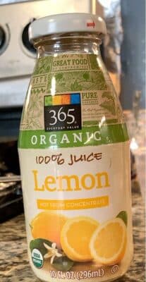 100% Lemon Juice