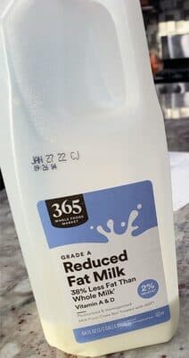 Reduced Fat Milk
