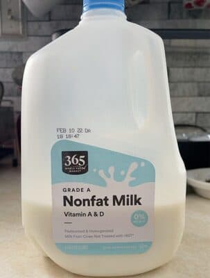 Grade A Nonfat Milk