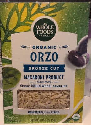 Organic Orgo Macaroni Product