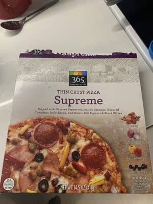 Supreme Thin Crust Pizza