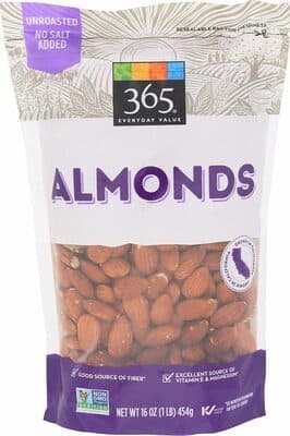 Unroasted & Unsalted Almonds