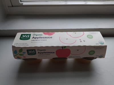 Unsweetened Organic Applesauce