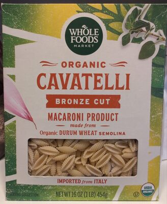 Macaroni Product, Cavatelli