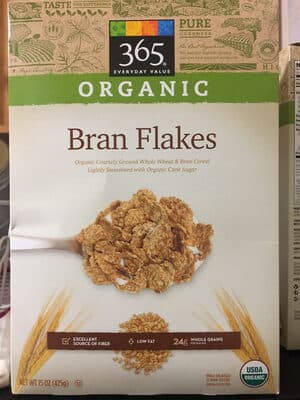 365 Everyday Value, Organic Bran Flakes Cereal