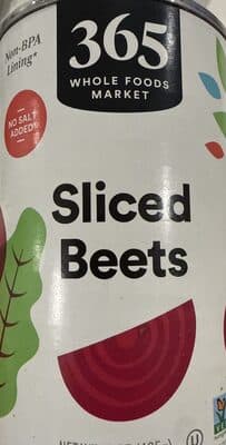 No Salt Added Sliced Beets