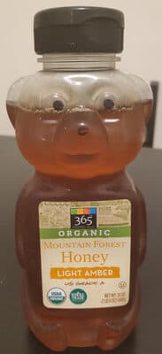 Light Amber Mountain Forest Organic Honey