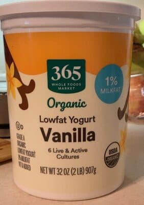 Vanilla Lowfat Yogurt