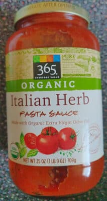 Italian Herb Organic Pasta Sauce