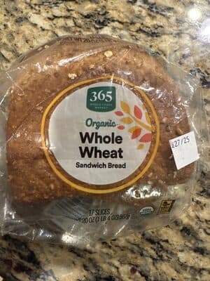 Whole Wheat Organic Sandwich Bread