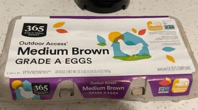 Grade A Cage-Free Plus Medium Brown Eggs