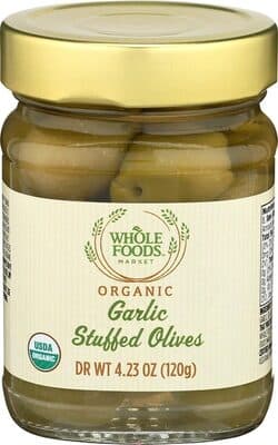 Garlic Stuffed Olives
