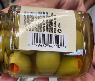 Red Pepper Stuffed Olives