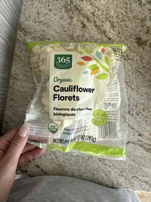 Organic Cauliflower Florets