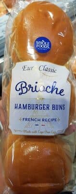 Brioche Hamburger Buns