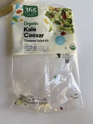 Salad Kit Creamy Kale Caesar Dressing