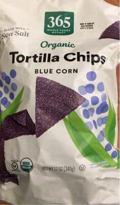 Blue Corn Salted Tortilla Chips
