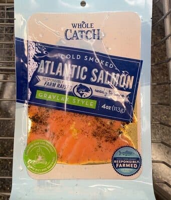 Gravlax Style Cold Smoked Atlantic Salmon