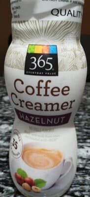 Hazelnut Flavored Creamer Coffee